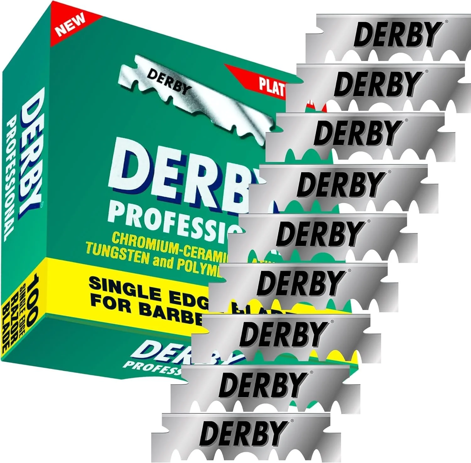 Лезвия для бритвы Shaving Factory Derby 500 шт., фото №4