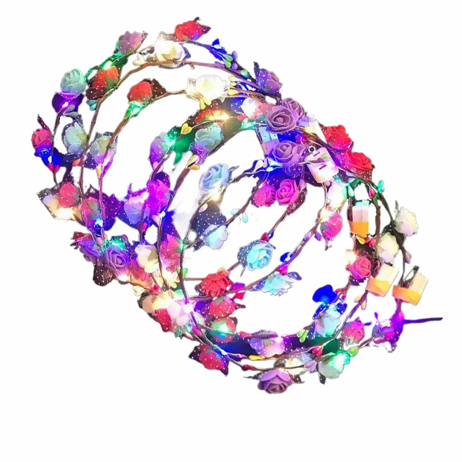 LED Венок из цветов, фото №8