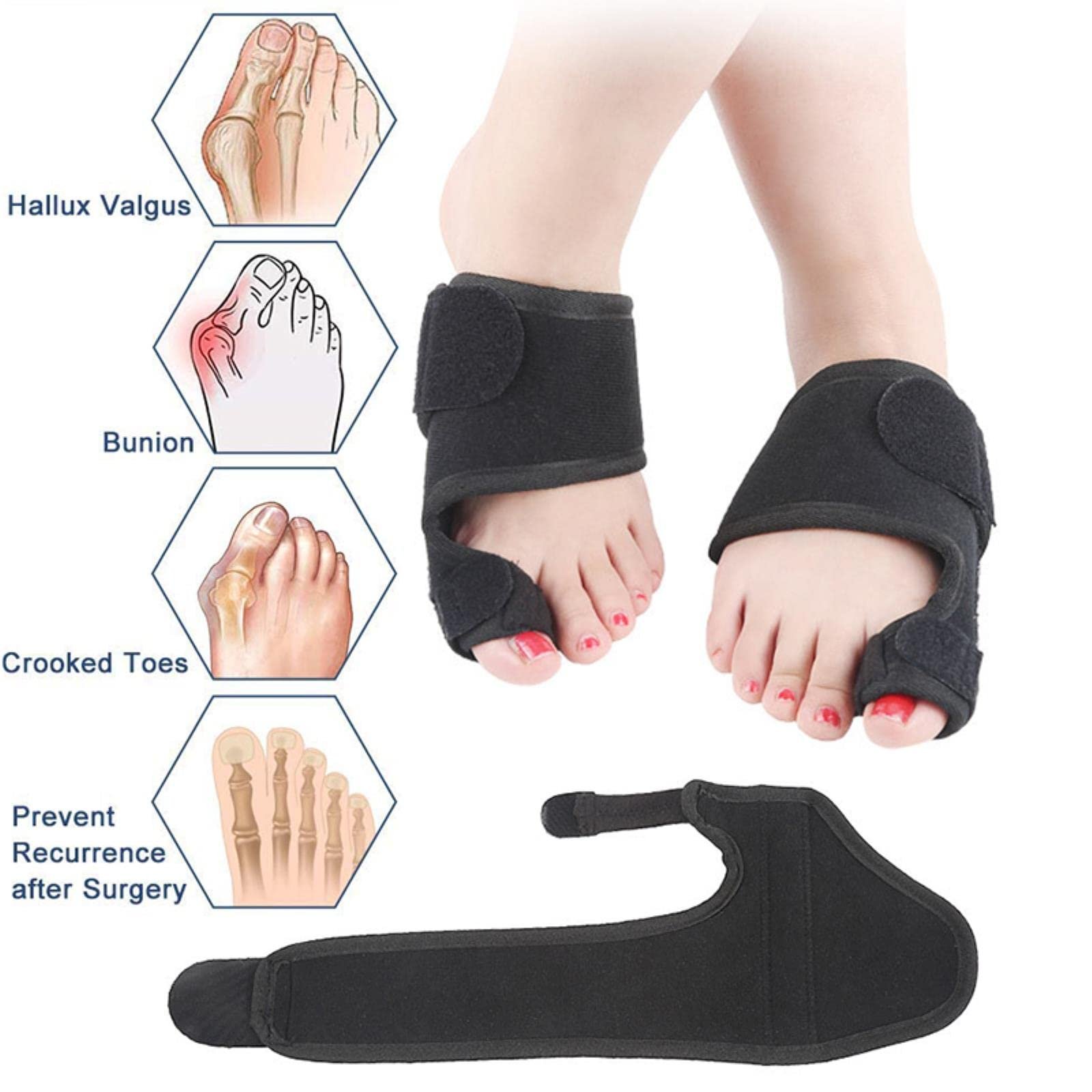 Коректор Бурси Великого Пальця Стопи Шина Знеболювальна, фото №2 Коректор Бурси Великого Пальця Стопи Шина Знеболювальна, фото №2