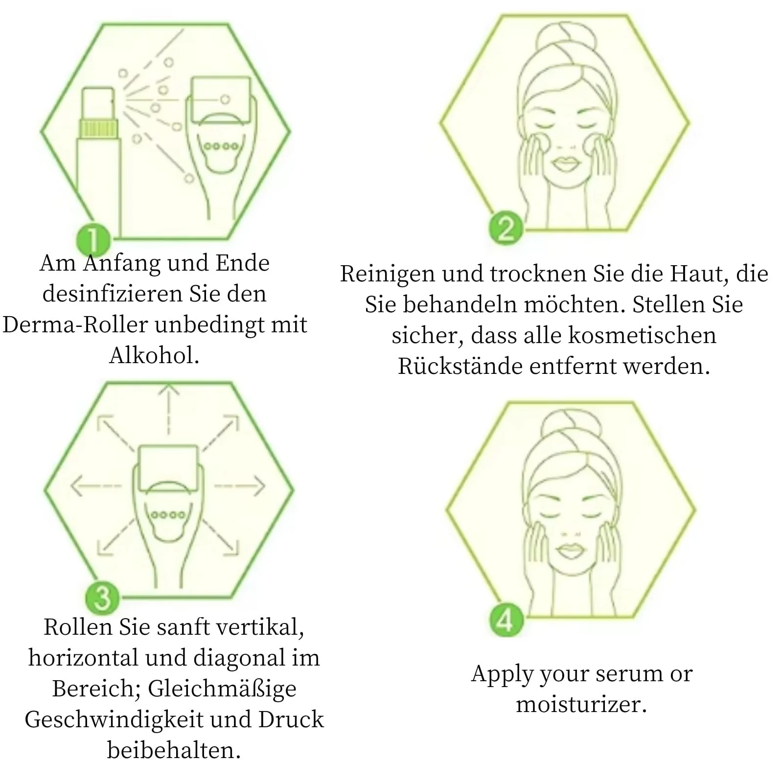 Дермаролер Microneedling Roller 0.5 мм, 540 голок, фото №6