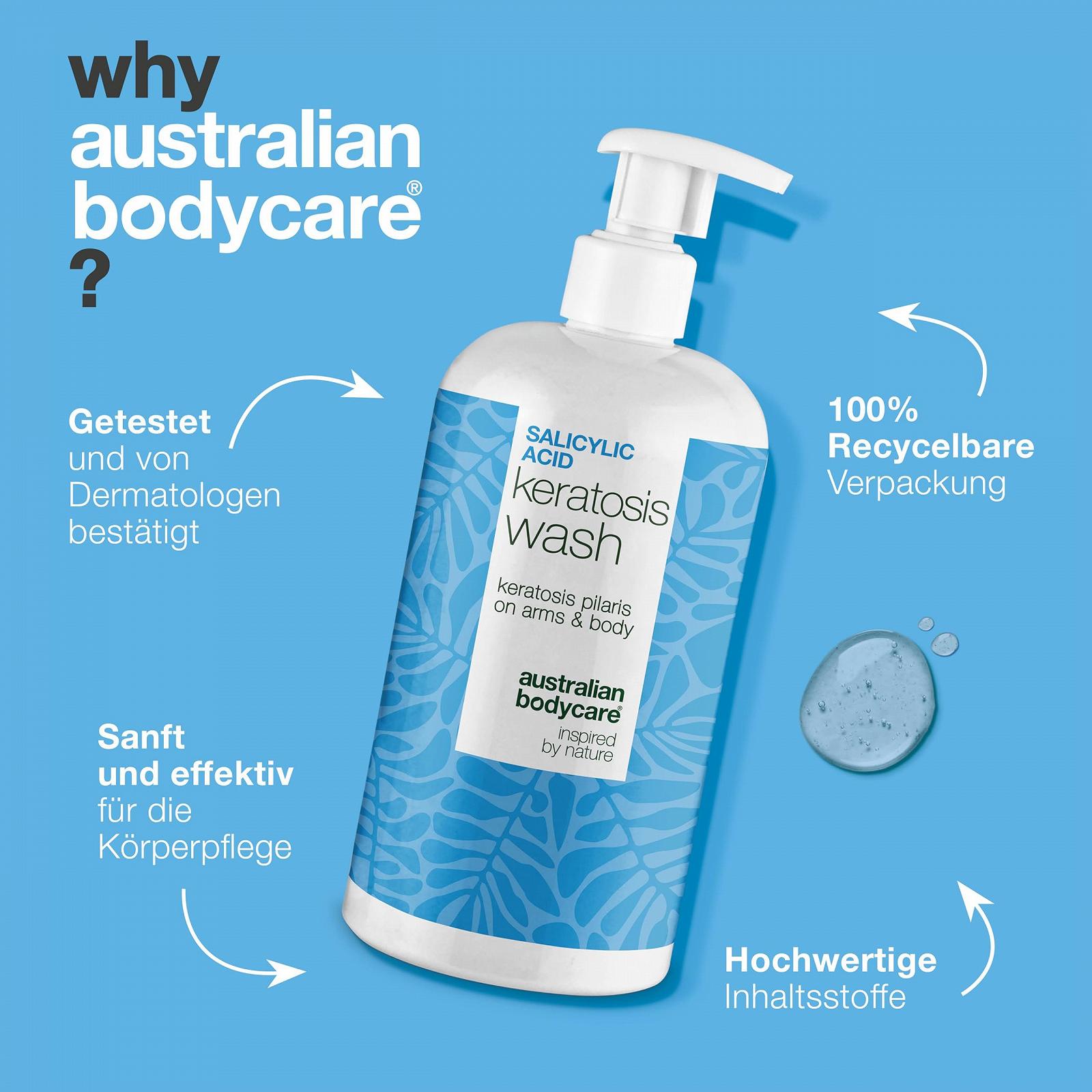 Гель для душа Rub Skin для кожи с фолликулярным кератозом и грубой кожи с салициловой кислотой, ниацинамидом, цинком PCA и глицерином, фото №4