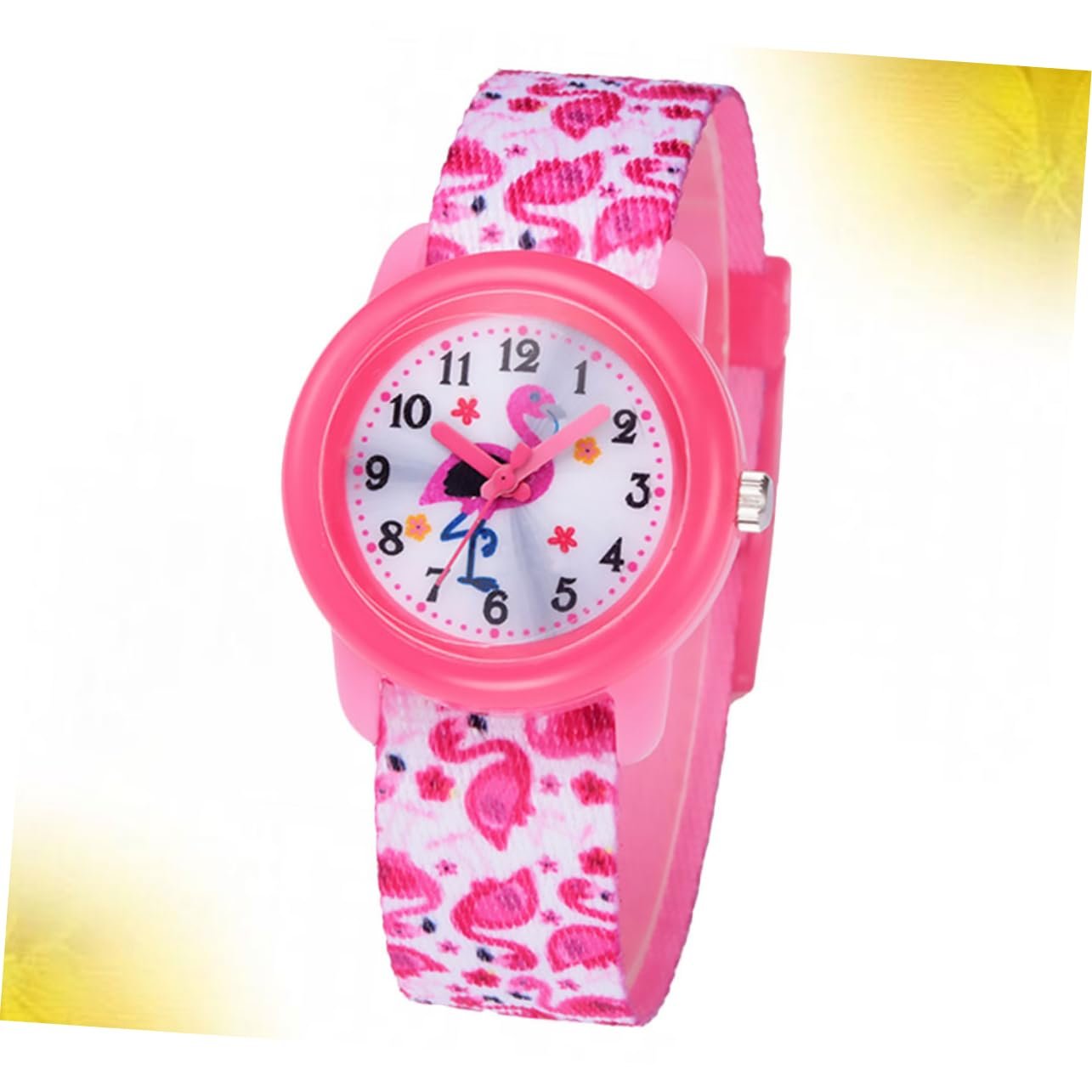 Часы кварцевые детские Beaupretty с мультяшным фламинго дизайном, фото №7 Часы кварцевые детские Beaupretty с мультяшным фламинго дизайном, фото №7