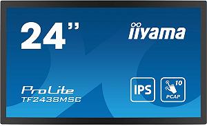 Купити Монітор iiyama Prolite TF2438MSC-B1 60.5 см 23.8 дюйма IPS LED Full HD Open Frame 10-точковий Мультитач Ємнісний Оптично Зв'язаний HDMI DP USB 3.2 7H IP1X Touch Through Glass Анти-відбитковий Металевий - Фото 1 Монітор iiyama Prolite TF2438MSC-B1 60.5 см 23.8 дюйма IPS LED Full HD Open Frame 10-точковий Мультитач Ємнісний Оптично Зв'язаний HDMI DP USB 3.2 7H IP1X Touch Through Glass Анти-відбитковий Металевий - Фото 1
