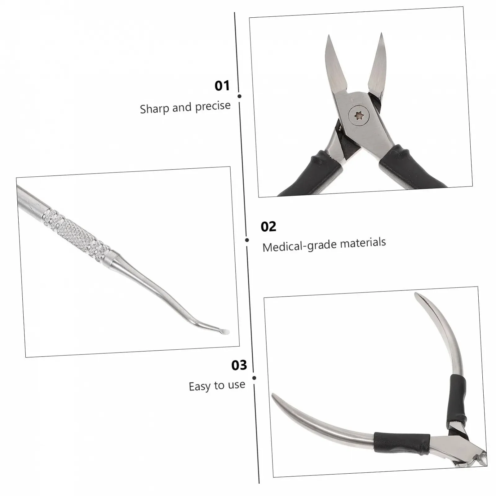 Набор для маникюра и педикюра Healvian, фото №5