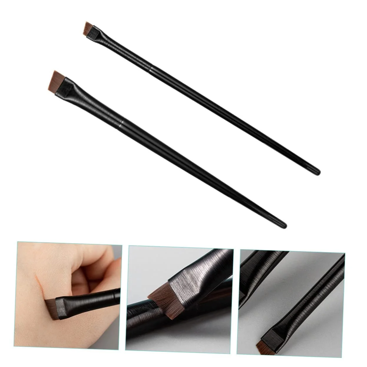 Набор кистей для подводки глаз 3 шт., фото №7 Набор кистей для подводки глаз 3 шт., фото №7