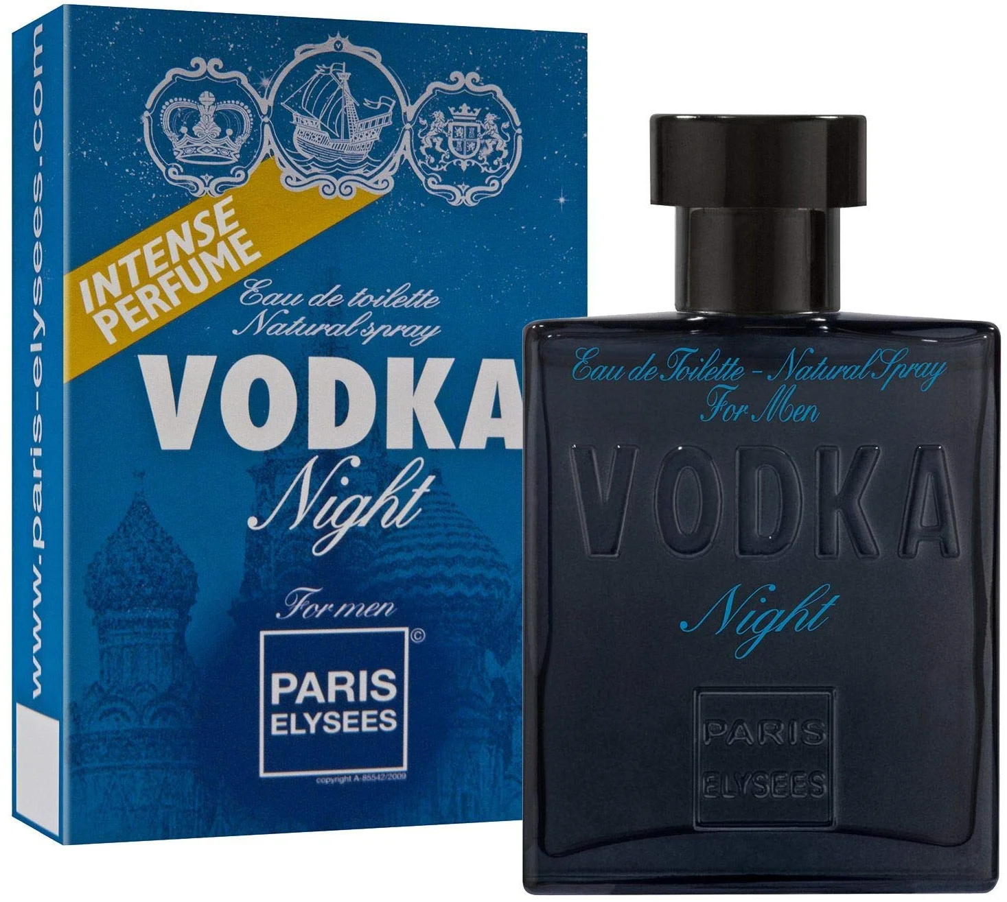 Туалетна вода Paris Elysees Vodka Night 100 мл, фото №1