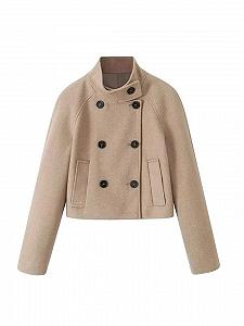 Купити Пальто Disimlarl Двобортне - Фото 1 Пальто Disimlarl Двобортне - Фото 1