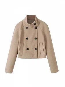 Пальто Disimlarl Двобортне - Фото 1