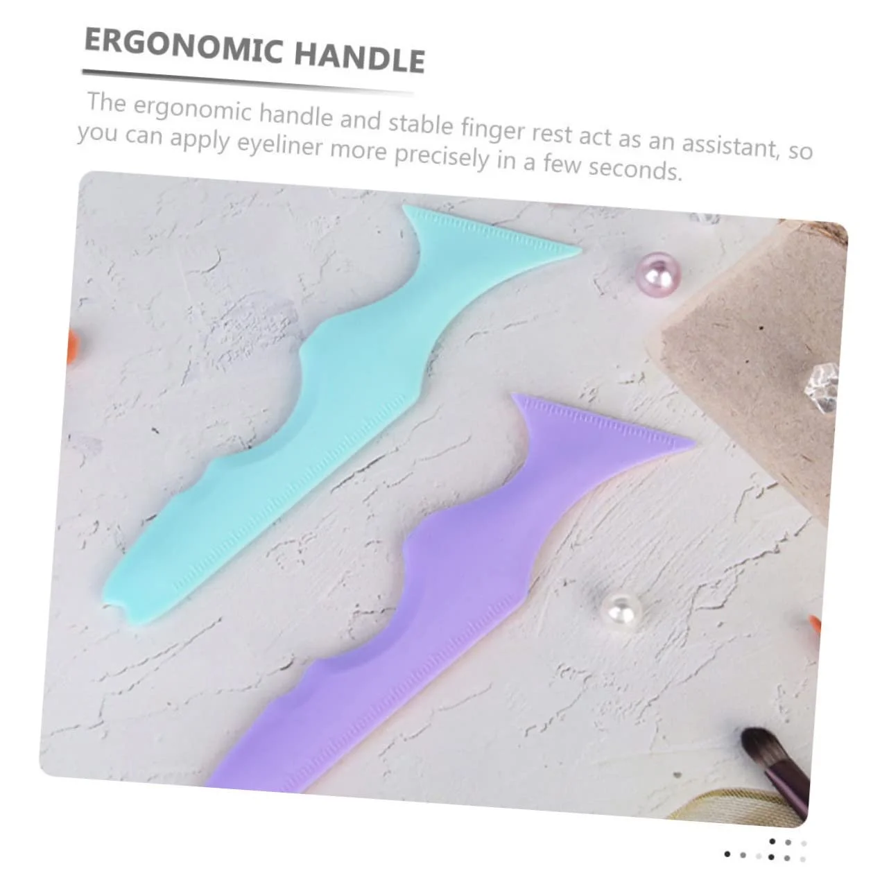 DOITOOL, трафареты для макияжа, силиконовая защита для подводки глаз, фото №4 DOITOOL, трафареты для макияжа, силиконовая защита для подводки глаз, фото №4