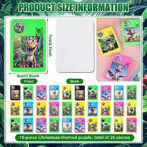 Пазл-пятнашки Christmas Sliding Puzzle Рождественский (B) synthetic.ua - Фото 1