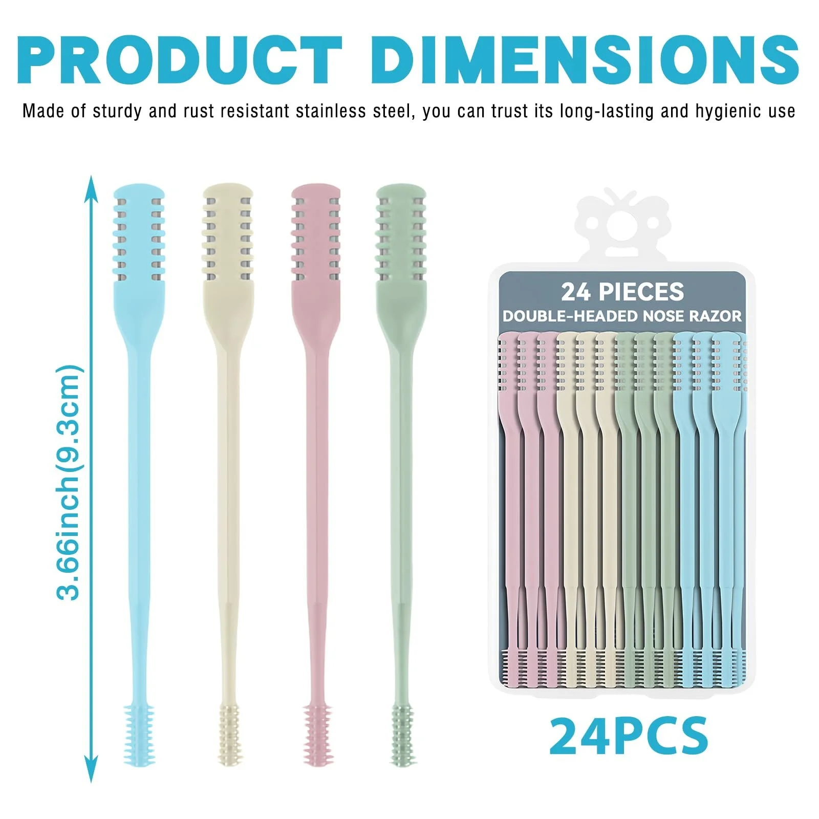 Тример GOEDCH Double Sided Nose Hair Trimmer 2-в-1, фото №2