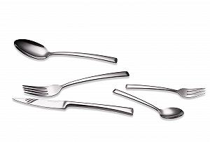 Набор столовых приборов ECHTWERK Avelino 30 предметов Серебряный synthetic.ua - Фото 1