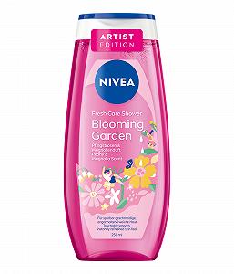Гель для душа NIVEA Blooming Garden Artist Edition pH-нейтральный с витаминами C и E и ароматом пиона и магнолии 250 мл - Фото 1