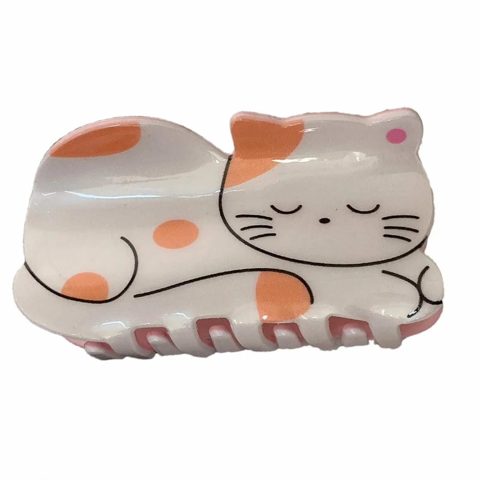 Акриловая заколка для волос Мультяшное Животное Для женщин Сильно держит Тонкие Густые волосы Для работы Банкета Вечеринки, фото №9