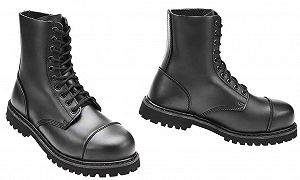 Черевики Brandit Vegantom 10 Eyelet Military & Tactical / 40 EU / Чорні - Фото 1