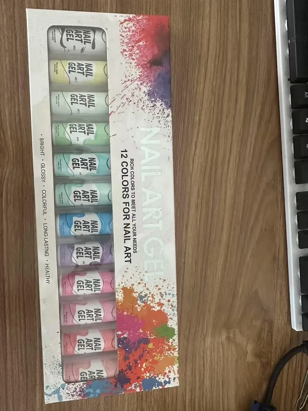 Гель-лак AIJIMEI, набір, світловідбивний гель-лак для лінійного дизайну, 12 кольорів, 8 мл, фото №2