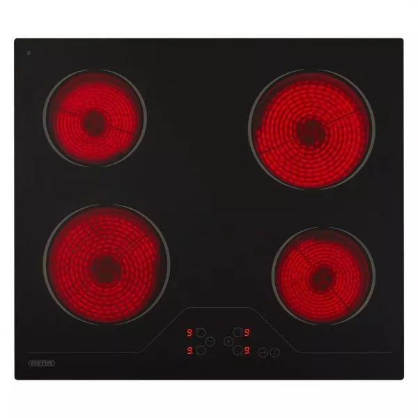 Электрическая варочная поверхность eleyus viva 60 bl v, фото №1