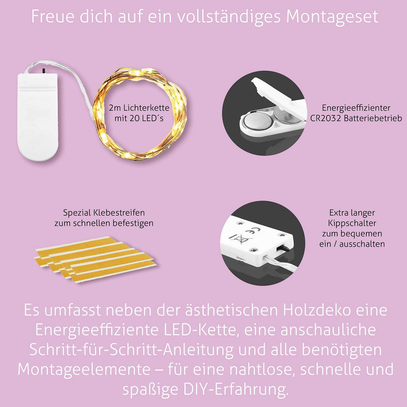 Светильник настенный DIY Бэтмен Я Ночник Декоративный Светильник Гостиная Детская Комната Дети Я МДФ Дерево батарейки, фото №6