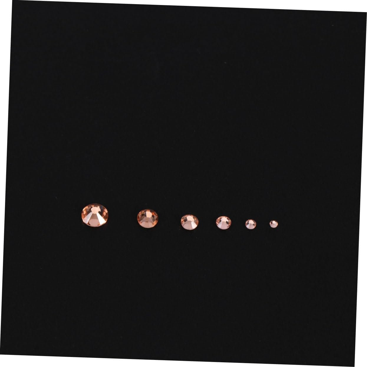 Стразы для ногтей FRCOLOR Стеклянные стразы Плоская задняя часть Цвет шампанского Дизайн ногтей DIY Украшения для ногтей Одежда Обувь Мобильные аксессуары Маникюрные принадлежности, фото №8