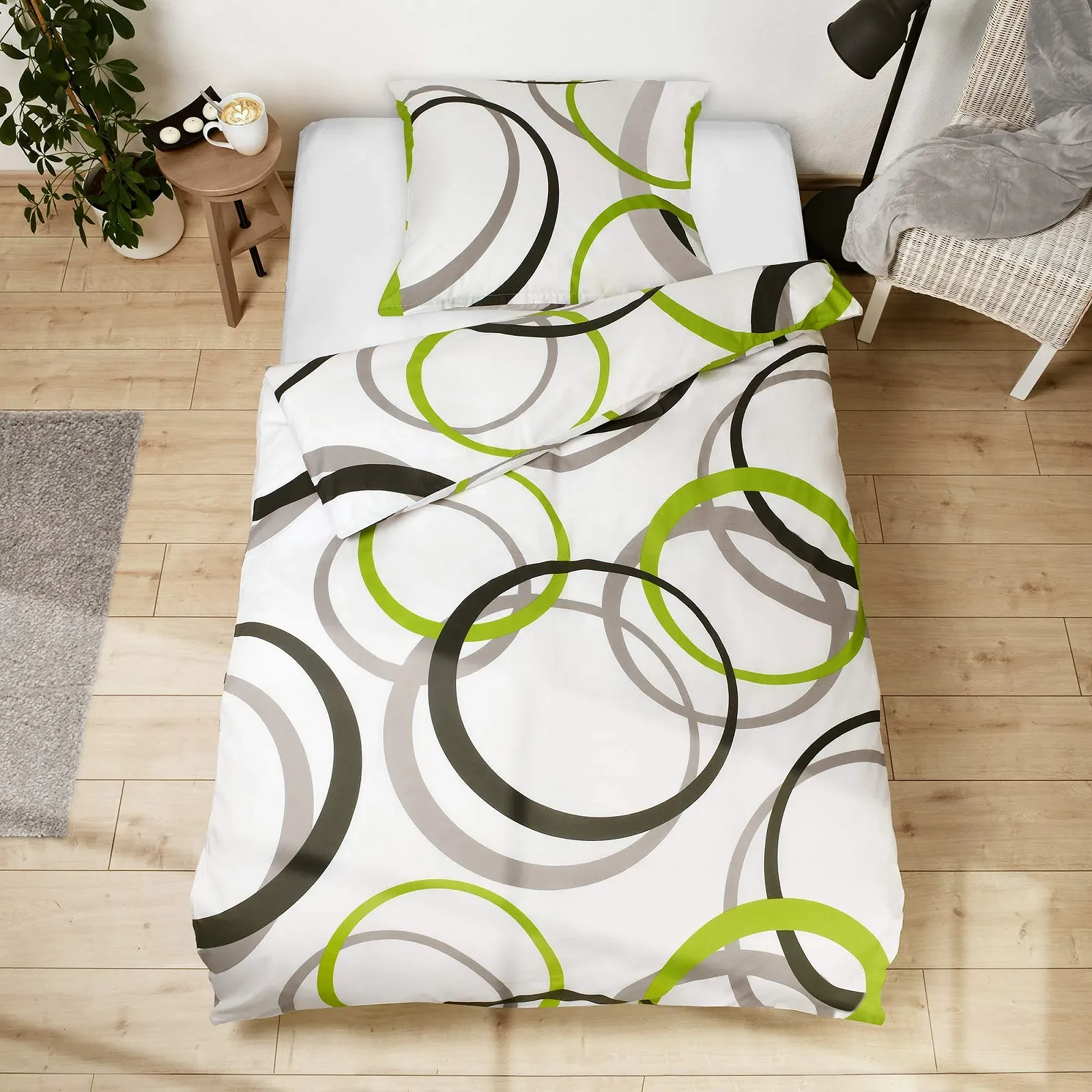 Постільна білизна Beautissu Nina Renforcé 100% Бавовна 135 x 200 см (4 предмети), фото №5