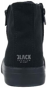 Кроссовки на молнии Black Premium by EMP Черные synthetic.ua - Фото 1