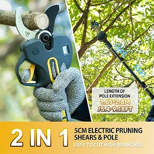 Секатори Prunarbo Cordless PR-E50-Set synthetic.ua - Фото 1