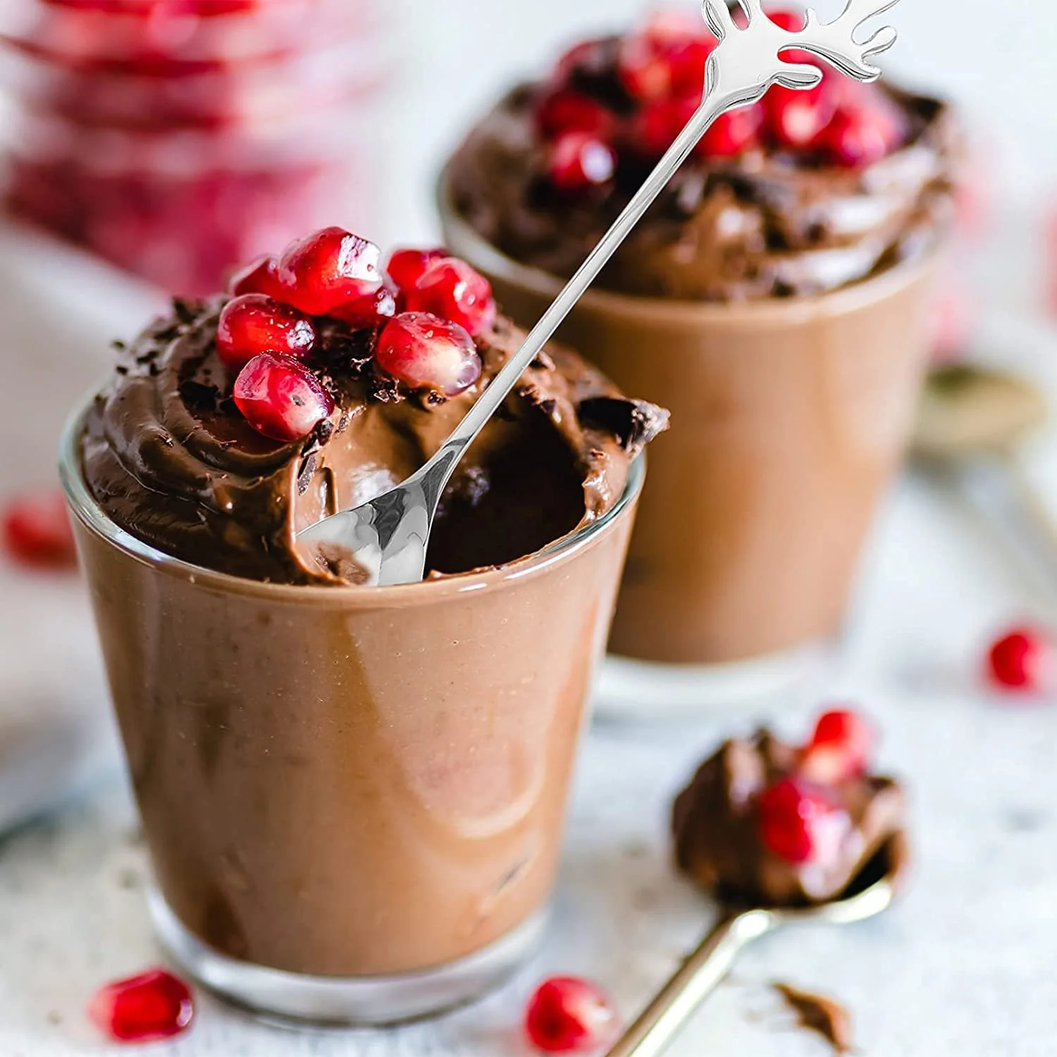 Набір з 6 мішалок Elk, ложки з нержавіючої сталі, фото №7