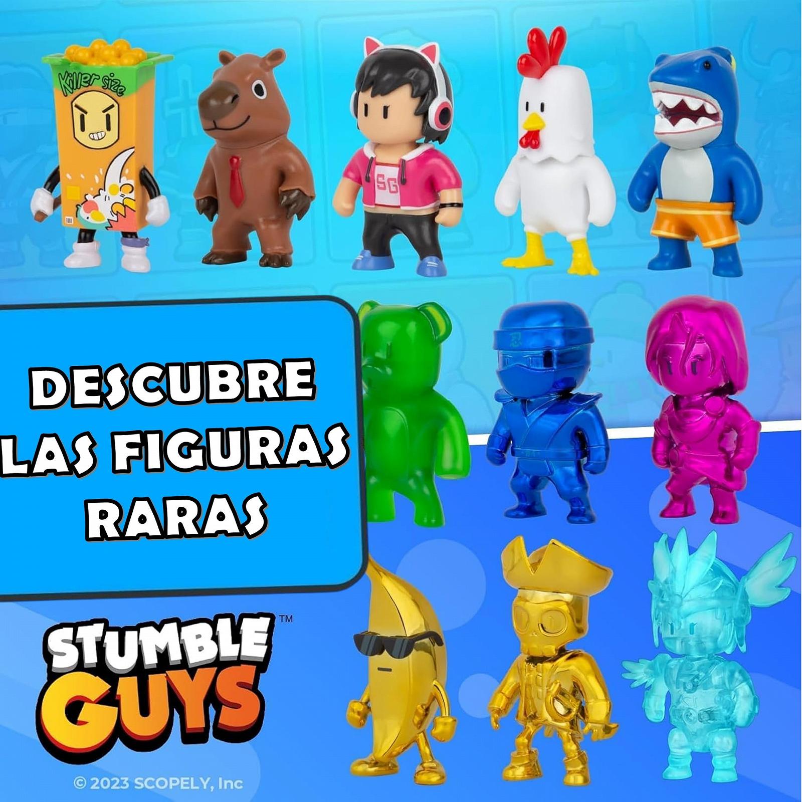 Фігурки Bizak Stumble Guys T-Rex Guy + Robot Guy, набір з 8 штук, фото №4