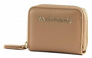 Кошелек VALENTINO Special Martu с молнией Бежевый, бежевый, современный - Фото 1