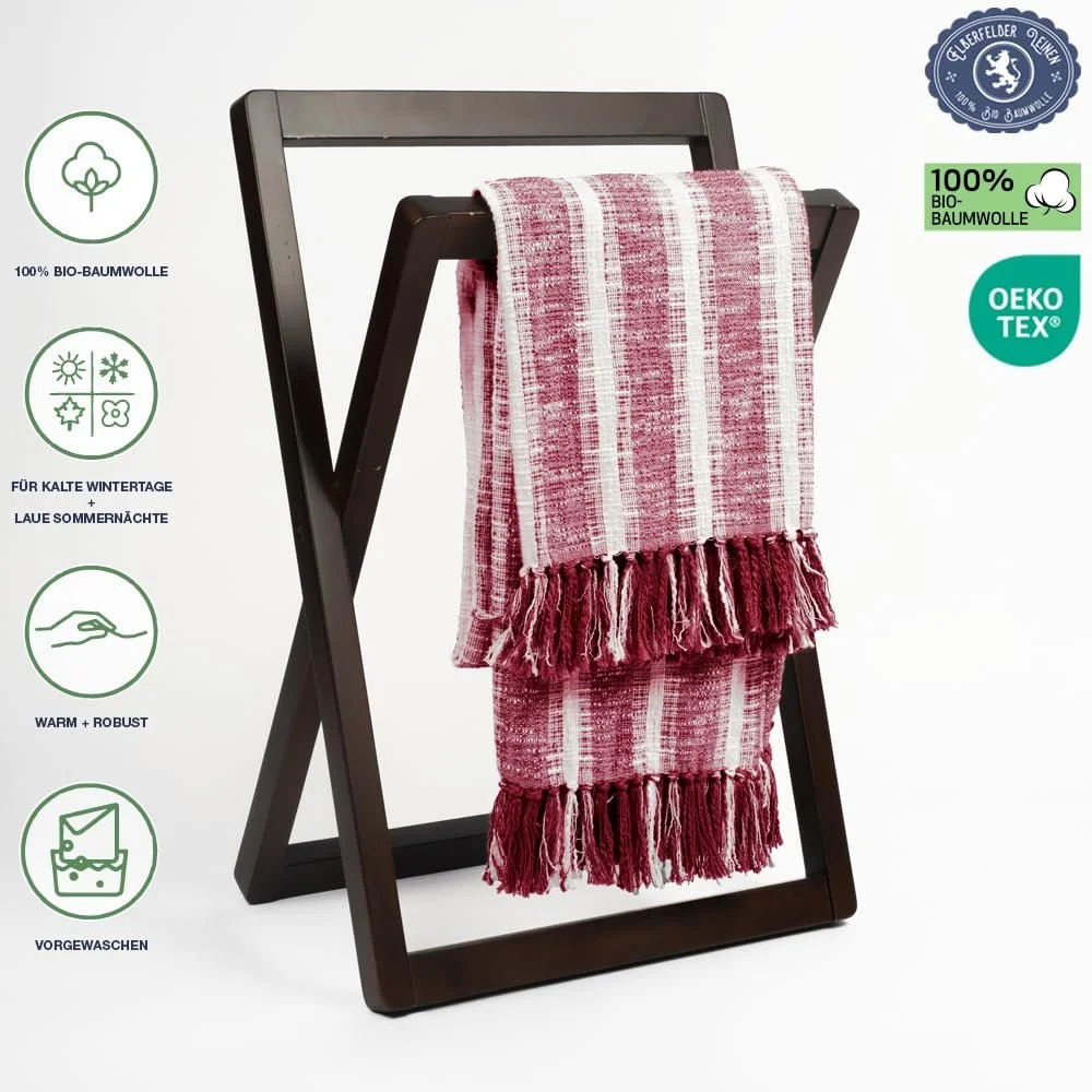 Покривало Elberfelder Leinen Бавовна Органічна Легка М'яка Дихаюча Натуральне волокно, фото №2 Покривало Elberfelder Leinen Бавовна Органічна Легка М'яка Дихаюча Натуральне волокно, фото №2