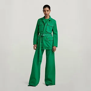 Жіноча джинсова куртка G‑Star 70S Field Denim Jacket Jolly Green - S - Фото 1