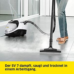 Паровий пилосос Kellcher SV 7, тиск пари: 4 бар, час нагріву: 5 хв synthetic.ua - Фото 1