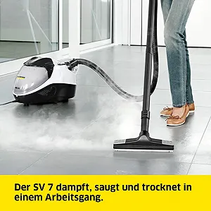 Паровий пилосос Kellcher SV 7, тиск пари: 4 бар, час нагріву: 5 хв synthetic.ua - Фото 1