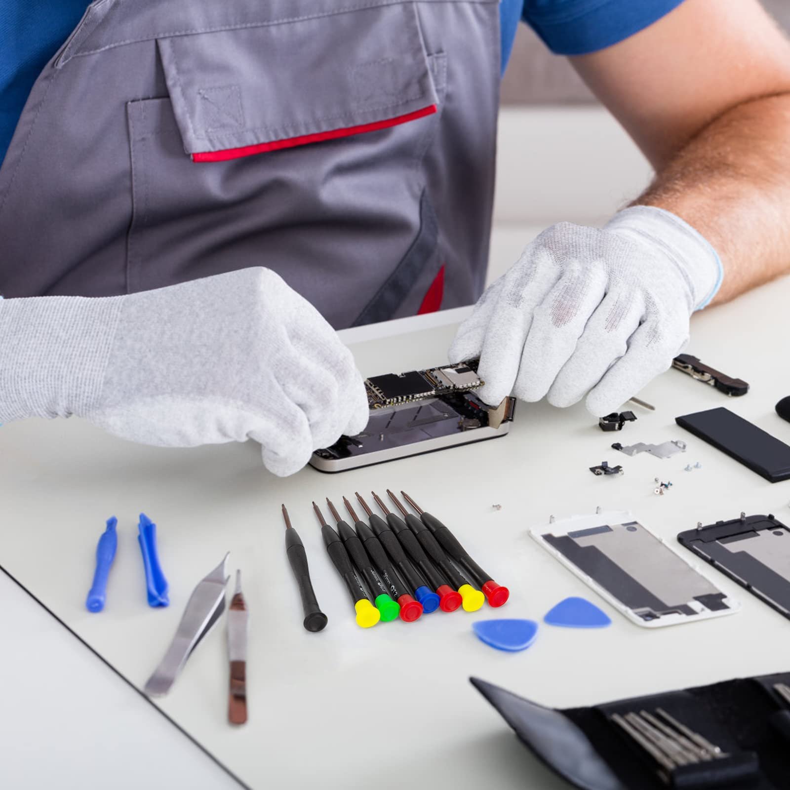 Набір викруток для ремонту професійний для мобільних телефонів ремонтний комплект 25-в-1 прецизійна, фото №4 Набір викруток для ремонту професійний для мобільних телефонів ремонтний комплект 25-в-1 прецизійна, фото №4