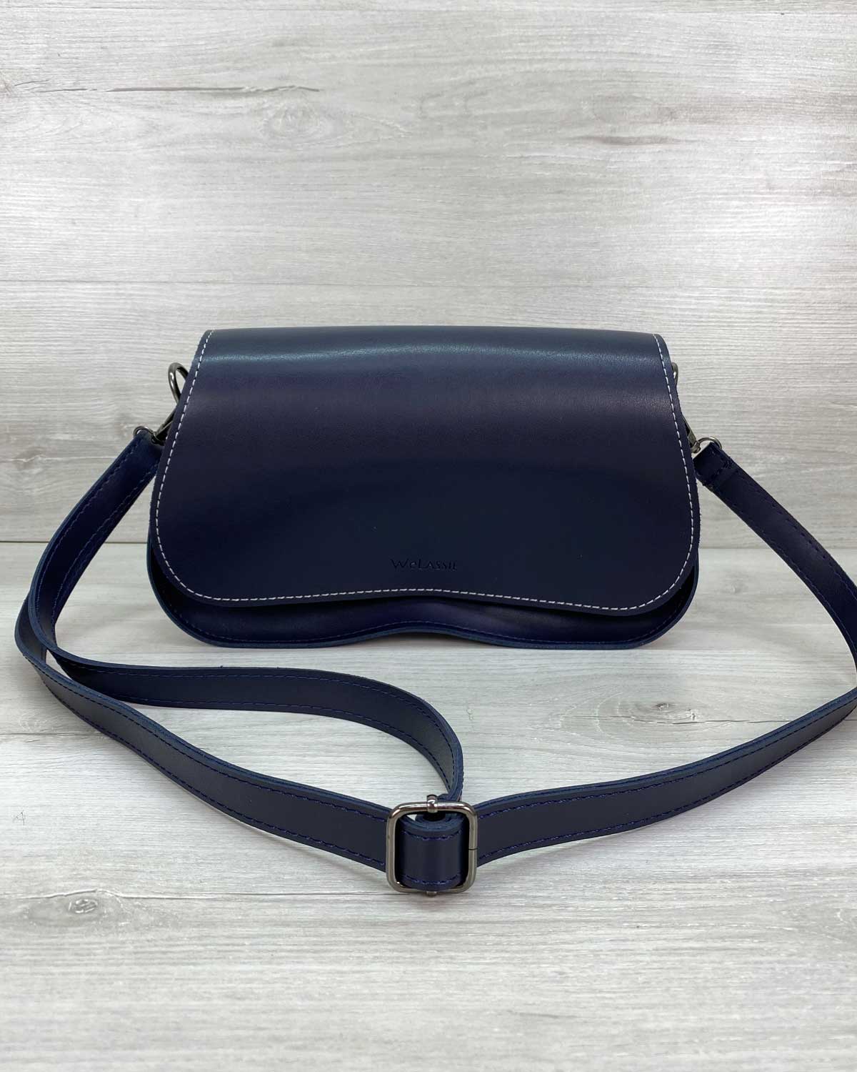 Стильна жіноча сумка містка з довгим і коротким ременями, фото №1 Стильна жіноча сумка містка з довгим і коротким ременями, фото №1