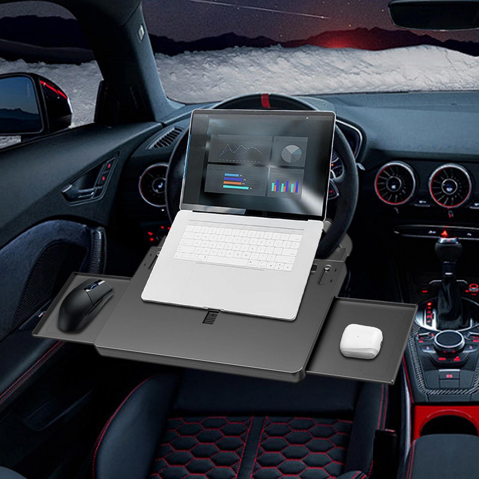 Столик на руль, письменный стол для ноутбука, выдвижной рабочий стол для ноутбука, телефона, чтения, письма, путешествий, кемпинга, фото №7 Столик на руль, письменный стол для ноутбука, выдвижной рабочий стол для ноутбука, телефона, чтения, письма, путешествий, кемпинга, фото №7