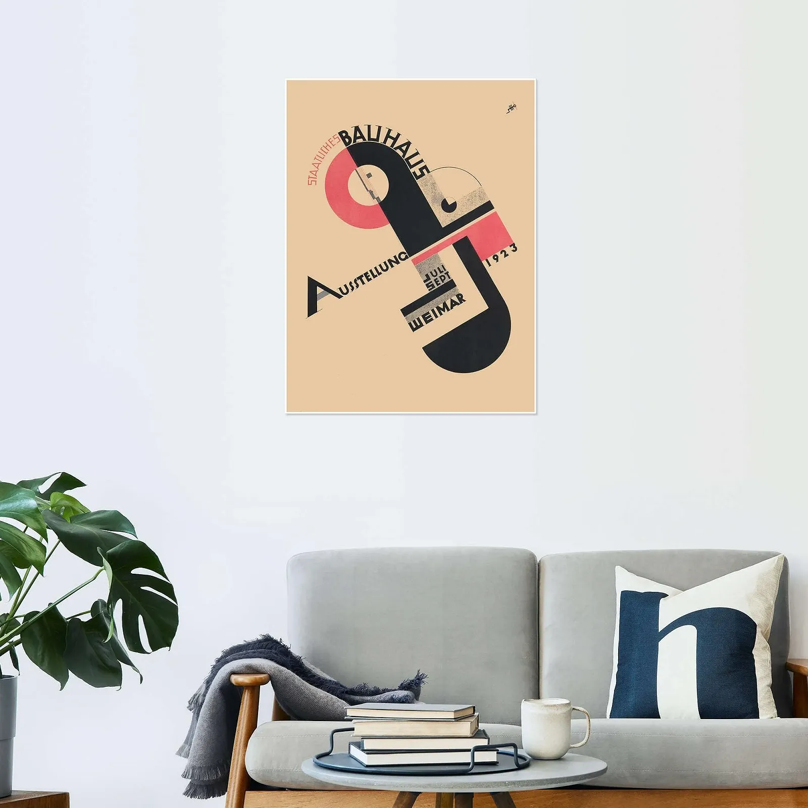 Постер Bauhaus Exhibition Weimar I, 1923 Joost Schmidt 50 x 70 см Бежевый, фото №4 Постер Bauhaus Exhibition Weimar I, 1923 Joost Schmidt 50 x 70 см Бежевый, фото №4