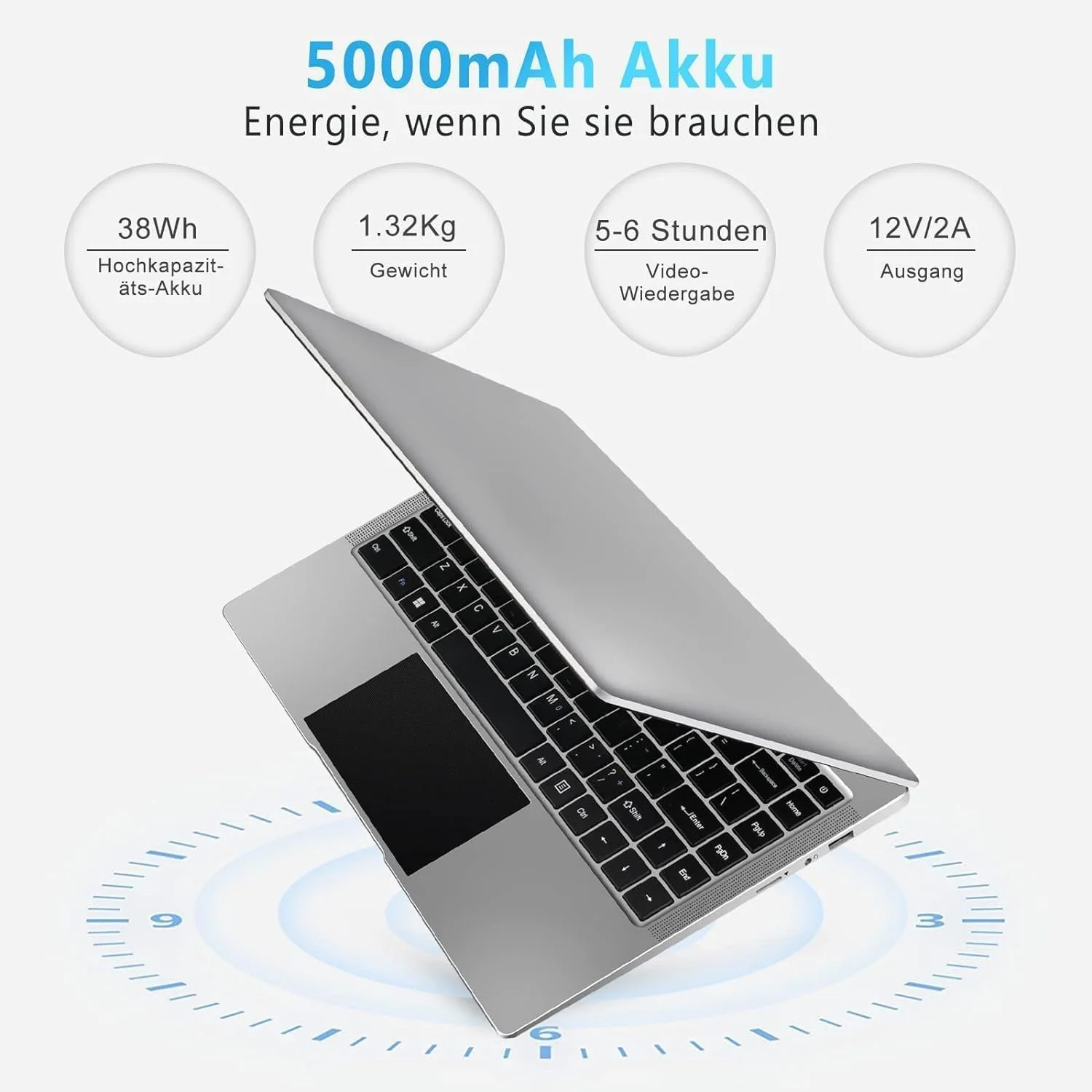 Ноутбук 14" WOZIFAN W8 Intel Celeron N4020C RAM 6GB SSD 256GB Windows 11, фото №3 Ноутбук 14" WOZIFAN W8 Intel Celeron N4020C RAM 6GB SSD 256GB Windows 11, фото №3