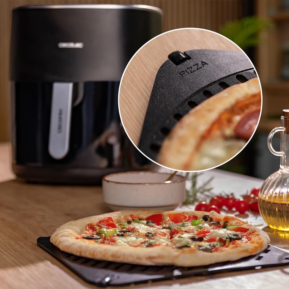Мультипечь-гриль Cecotec Cecofry&Grill Duoheat 6500 6.5 л 2200 Вт 40-200°C 12 программ, фото №7 Мультипечь-гриль Cecotec Cecofry&Grill Duoheat 6500 6.5 л 2200 Вт 40-200°C 12 программ, фото №7