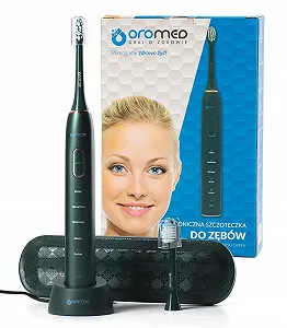 Звуковая зубная щетка OROMED Oro Brush Зеленая synthetic.ua - Фото 1