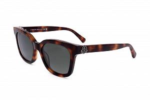 Сонцезахисні окуляри Moncler ML0266 52R Dark Havana 50/18/140 - Фото 1