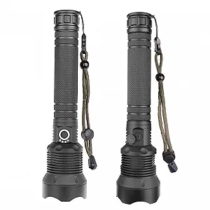 Ліхтар LED Акумуляторний Lurrose USB Заряджання Висока Продуктивність Зум Зовнішнє Освітлення Алюмінієвий Корпус Багатофункціональний Портативний Кемпінг Піший Туризм Риболовля - Фото 1