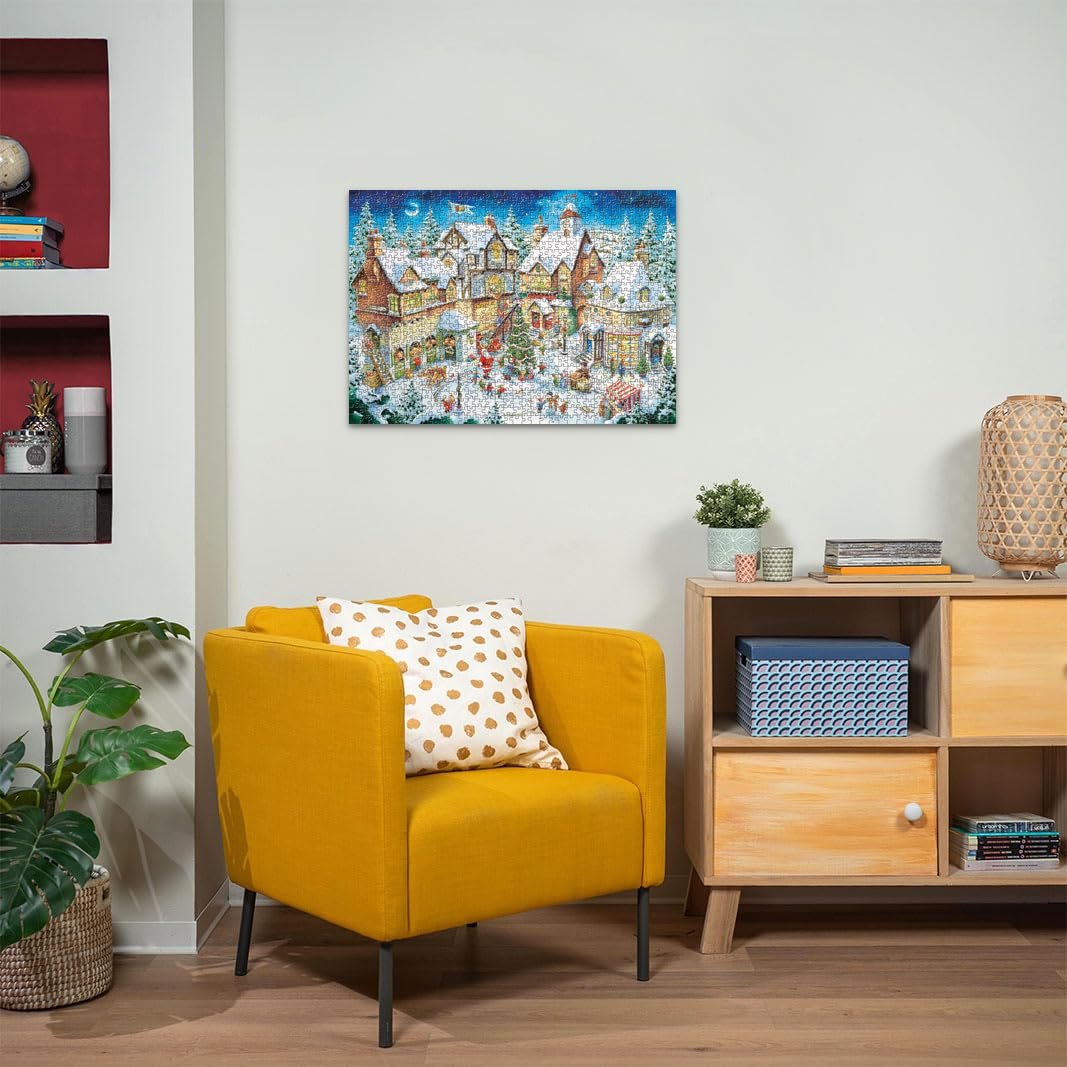 Пазл Ravensburger Christmas Edition Christmas Village 12001271 1000 элементов, фото №5 Пазл Ravensburger Christmas Edition Christmas Village 12001271 1000 элементов, фото №5