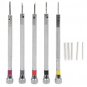 Набір викруток та біт шліцових для ремонту окулярів, годинників, телефонів та ноутбуків - Фото 1