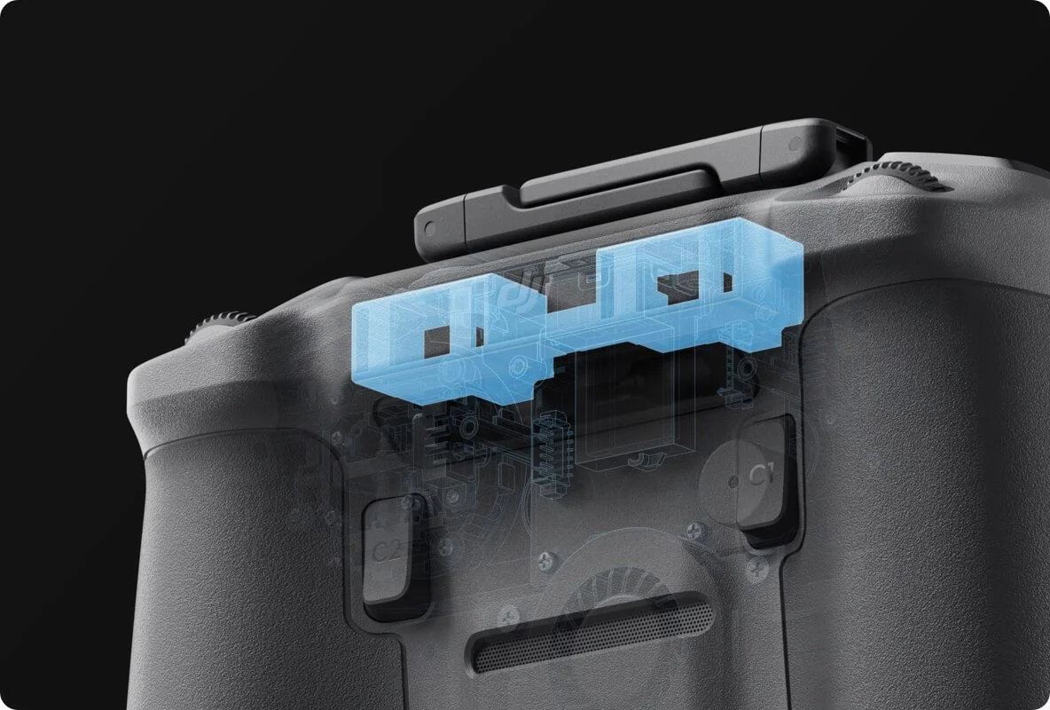 Пульт дистанційного керування DJI RC 2 RM331 для DJI Mini 4 Pro, DJI Air 3, DJI Air 3S та DJI Neo Сірий, фото №3 Пульт дистанційного керування DJI RC 2 RM331 для DJI Mini 4 Pro, DJI Air 3, DJI Air 3S та DJI Neo Сірий, фото №3