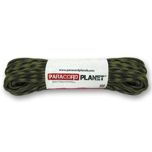 Паракорд Paracord Planet Sicherheit Typ III Gewerbe 249 кг, OD and Moss 50/50, 15 м, фото №1
