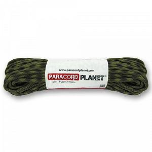 Паракорд Paracord Planet Sicherheit Typ III Gewerbe 249 кг, OD and Moss 50/50, 15 м - Фото 1