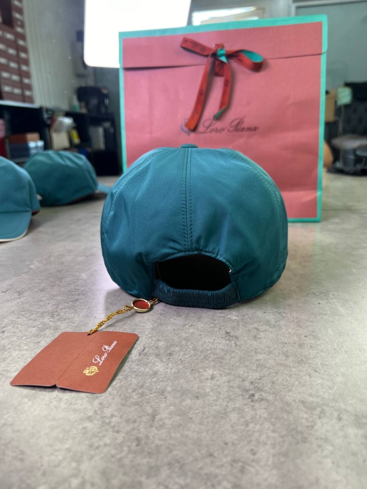 Кепка Loro Piana смарагдова gu593, фото №4