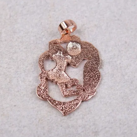 Жіноча підвіска: Водолій-знак зодіаку, фото №5