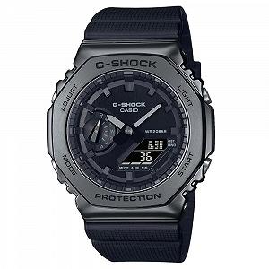 Годинник Casio GM-2100BB-1AER Чорний Ремінець - Фото 1